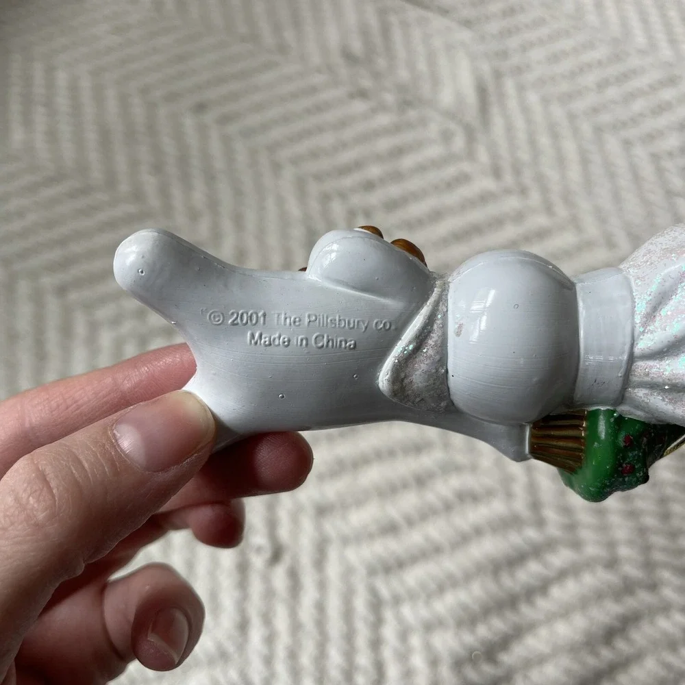 2001 American‎ Greetings Pillsbury Doughboy Christmas Ornament Cookie cupcake